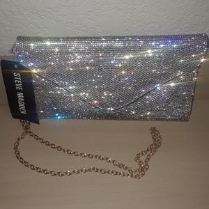 Steve Madden swarski diamond purse